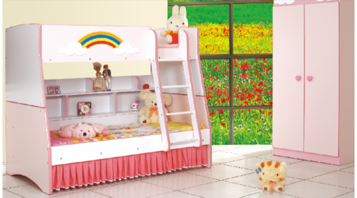 16309 Rainbow Bunk Bed